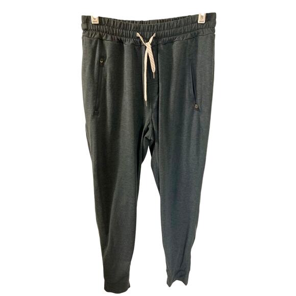 BEST SELLER Vuori Men’s Ponto Performance Pant DreamKnit Sz M Charcoal Heather - Picture 14 of 15
